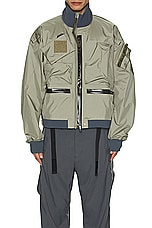 Acronym J123a-gt 3l Gore-tex Interops Jacket in Alpha Green, view 4, click to view large image.