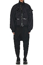 Acronym J123A-GT 3l Gore-tex Interops Jacket in Black, view 4, click to view large image.
