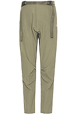 Acronym P15-ds Schoeller Dryskin Drawcord Trouser in Alpha Green, view 1, click to view large image.
