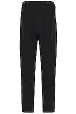 Acronym P15-ds Schoeller Dryskin Drawcord Trouser in Black, view 1, click to view large image.