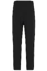Acronym P15-ds Schoeller Dryskin Drawcord Trouser in Black, view 2, click to view large image.