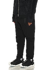 Acronym P15-ds Schoeller Dryskin Drawcord Trouser in Black, view 4, click to view large image.
