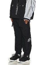 Acronym P53-ws 2l Gore-tex Windstopper Insulated Vent Pant in Black, view 6, click to view large image.