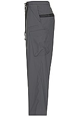 Acronym P55-M Nylon Stretch Cargo Trouser in Blaugrau, view 3, click to view large image.