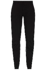Acronym P10-E Encapsulated Nylon Articulated Pant in Black, view 1, click to view large image.