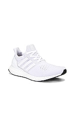 adidas Originals Ultraboost 1.0 Shoe in White, view 2, click to view large image.