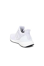 adidas Originals Ultraboost 1.0 Shoe in White, view 3, click to view large image.
