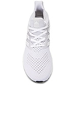 adidas Originals Ultraboost 1.0 Shoe in White, view 4, click to view large image.
