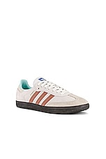 adidas Originals Samba Og in Crystal White, view 2, click to view large image.