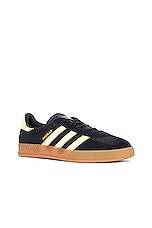 adidas Originals Gazelle Indoor in Core Black, view 2, click to view large image.