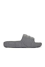 adidas Originals Adilette 22 in Grey Five, view 1, click to view large image.