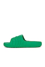adidas Originals Adilette 22 in Green, view 5, click to view large image.