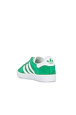adidas Originals Gazelle 85 in Green, view 3, click to view large image.