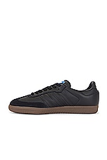 adidas Originals Samba Og Sneaker in Core Black & Gum 5, view 5, click to view large image.