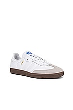 adidas Originals Samba Og Sneaker in White & Gum 5, view 2, click to view large image.