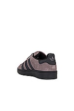 adidas Originals Campus 00s Sneaker in Core Black & Charcoal, view 3, click to view large image.