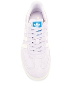 adidas Originals Samba Og Sneaker in Silver Dawn, Chalk White, & Off White, view 4, click to view large image.
