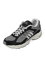 adidas Originals Response CL Sneakers in Black & Grey, view 2, click to view large image.
