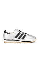 adidas Originals SL 72 OG in Silver Metallic, Core Black