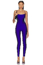 The Andamane Nicky Jumpsuit in Ultraviolet, view 1, click to view large image.