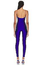 The Andamane Nicky Jumpsuit in Ultraviolet, view 3, click to view large image.