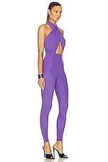 The Andamane Hola Jumpsuit in Iris, view 2, click to view large image.