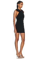 The Andamane Nikita Mini Dress in Black, view 2, click to view large image.