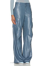 The Andamane Lizzo Cargo Pant in Denim, view 2, click to view large image.
