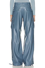 The Andamane Lizzo Cargo Pant in Denim, view 3, click to view large image.