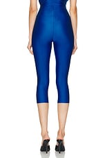 The Andamane Holly Capri Legging in Cobalt, view 3, click to view large image.