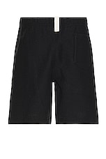 Advisory Board Crystals Sweatshorts in Black, view 2, click to view large image.