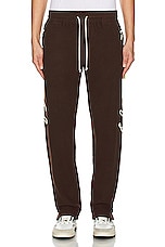 Advisory Board Crystals Wool Track Pant in Wool Traok, view 5, click to view large image.