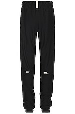 Advisory Board Crystals Tri Tone Sweatpant in Anthracite Black, view 2, click to view large image.