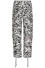 Advisory Board Crystals Warped Camo Pant in Anthracite Black, view 2, click to view large image.