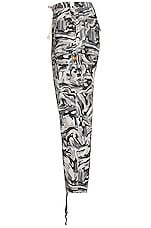 Advisory Board Crystals Warped Camo Pant in Anthracite Black, view 3, click to view large image.