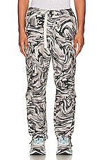 Advisory Board Crystals Warped Camo Pant in Anthracite Black, view 5, click to view large image.