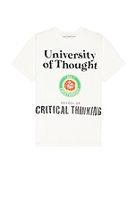 Advisory Board Crystals University Short sleeve T-shirt in White, view 1, click to view large image.