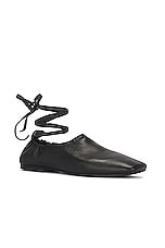 A.EMERY Pinta Flat in Black, view 2, click to view large image.