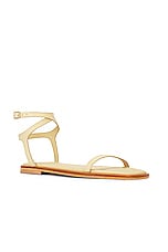 A.EMERY Viv Sandal in Buttermilk, view 2, click to view large image.
