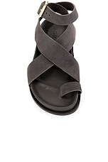 A.EMERY Jalen Sandal in Storm Suede, view 4, click to view large image.