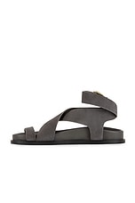 A.EMERY Jalen Sandal in Storm Suede, view 5, click to view large image.