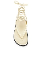 A.EMERY Shel Sandal in Eggshell, view 4, click to view large image.