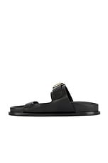 A.EMERY Prince Sandal in Black, view 5, click to view large image.