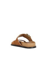 A.EMERY Prince Sandal in Nutmeg Suede, view 3, click to view large image.
