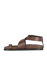 A.EMERY Dula Sandal in Walnut, view 5, click to view large image.