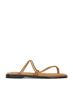 A.EMERY Nodi Sandal in Nutmeg Suede, view 1, click to view large image.