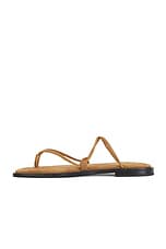 A.EMERY Nodi Sandal in Nutmeg Suede, view 5, click to view large image.