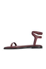 A.EMERY Viv Sandal in Merlot, view 5, click to view large image.