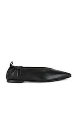 A.EMERY Briot Flat in Black, view 1, click to view large image.