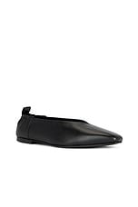 A.EMERY Briot Flat in Black, view 2, click to view large image.